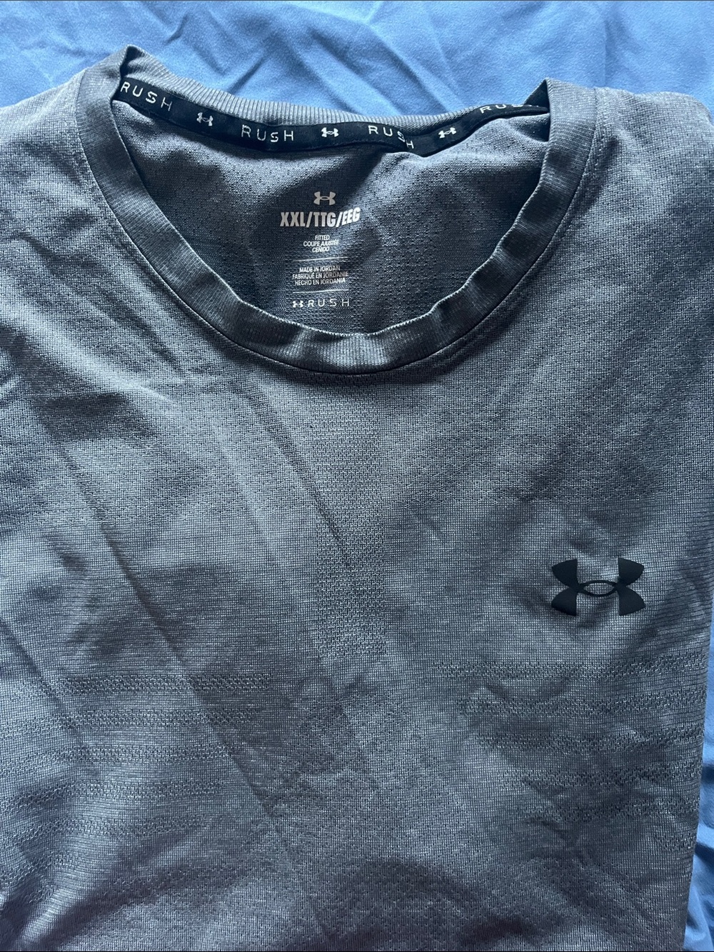 Under Armour Men’s Short Sleeve Performance Tee — Charcoal Gray